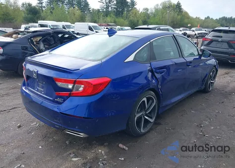 2020 Honda Accord Sport 2.0T from USA, damaged, VIN 1HGCV2F34LA014849